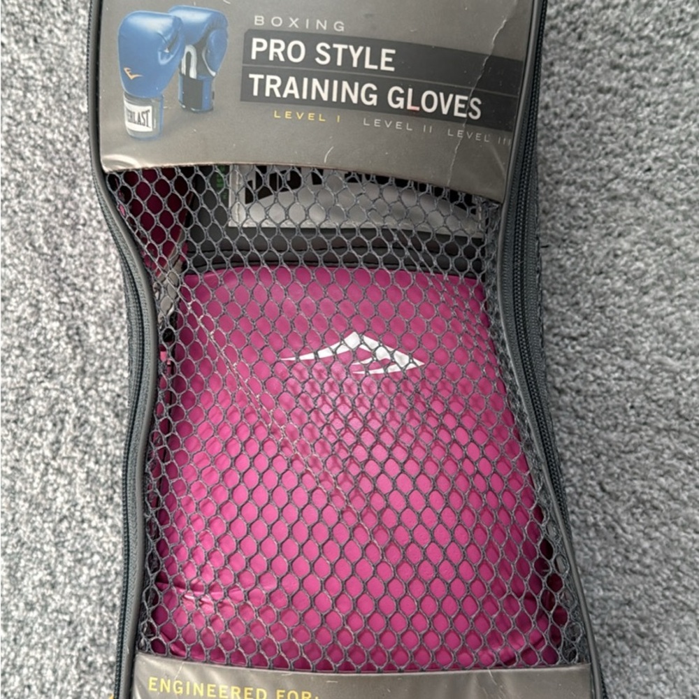 Everlast Pro Style Training Gloves - Magenta